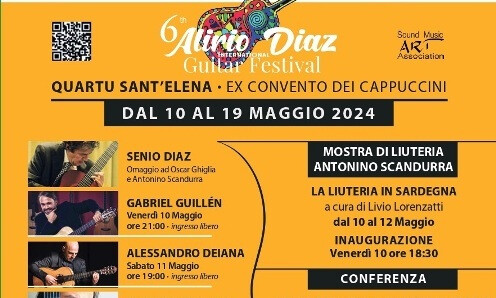 Post: Activities 6th “ALIRIO DÍAZ” INTERNATIONAL GUITAR FESTIVAL - SARDEGNA (ITALY)